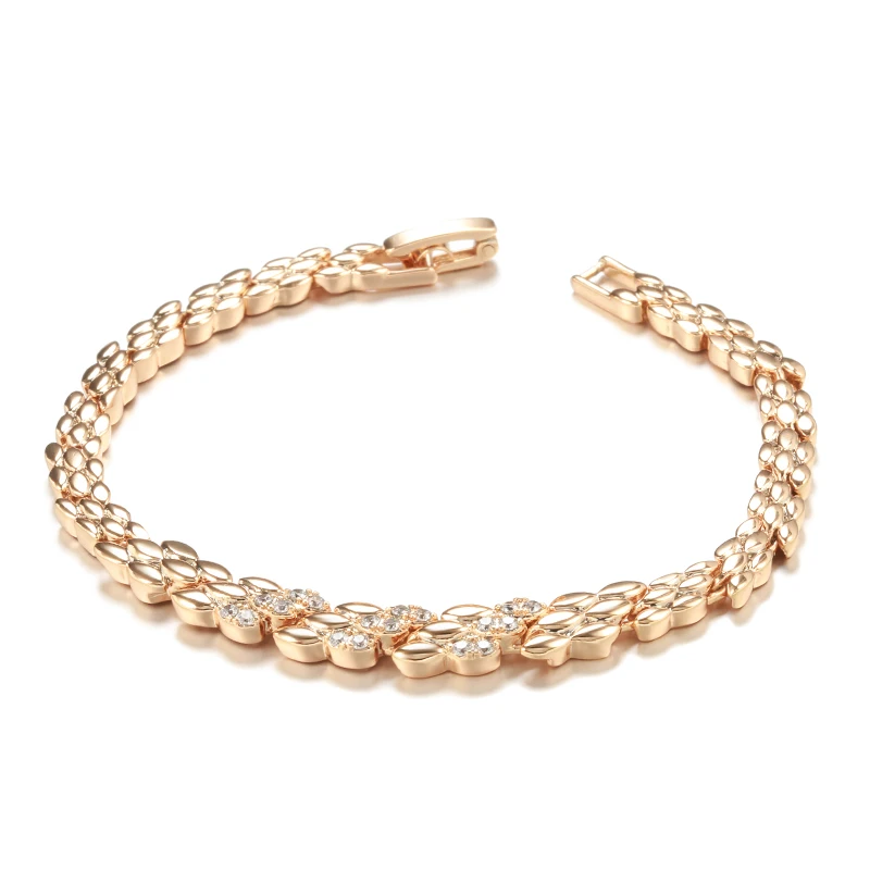 Rose Gold Color Bracelet For Women - Image 6